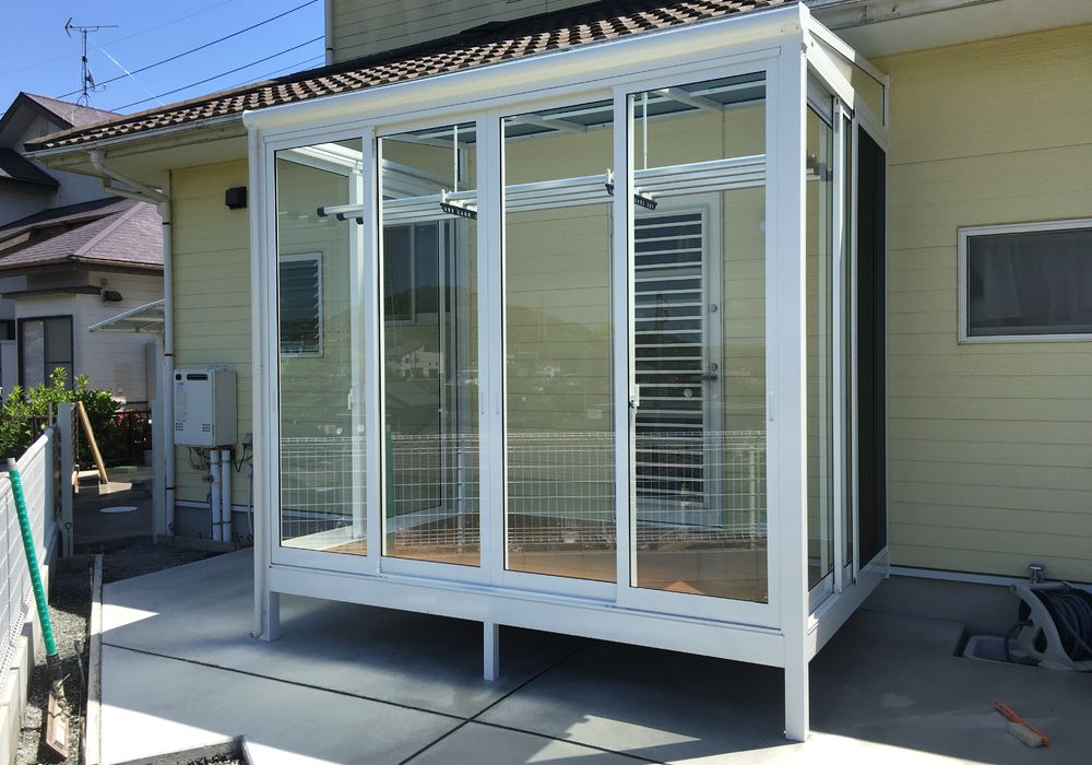 K様邸サンルーム完成